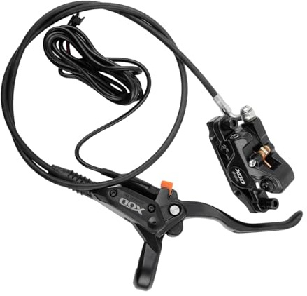 Set freno a disco idraulico per mountain bike, in lega di alluminio, anteriore 850 mm e posteriore 550 mm, kit freno a disco per bici da strada EBike, cambio elettrico di controllo dell'alimentazione