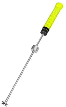 JISADER Tennis-Schwungtrainer, Tennis-Aufschlag-Trainingsgerät, mit Sound-Übungen, leicht, bequemer Griff, Tennis-Schwung-Trainingshilfe, Gewicht 285g