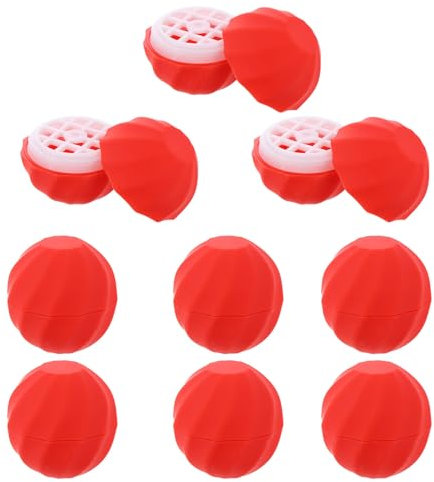 10 Stück Leere Lippenbalsam Kugelbehälter, Nachfüllbare Lippenbalsam Schachteln Aus Kunststoff, Mini Halter Für Make-up Und Reisen, Kompakte Größe Für Handtasche Oder Gesellige Anlässe