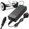Ainiv 42V 2A Electric Scooter Charger 3 Pin, DC Port Universal Power Adapter, 36V Lithium Battery Charger for Hoverboard, Self-Balancing Scooter, Drifting Board, Unicycle, Electric Bike