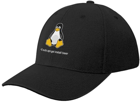 CIZIEOE Baseball Kappe Baseball Cap Linux sudo HOL Mir EIN Bier Baseball Cap Caps Designer Hut Papa Hut Trucker Hut Damenmütze Herren