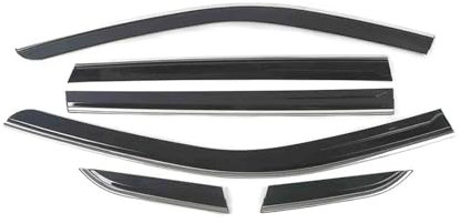 Windabweiser Autofenster für Honda CRV 3/4/5/6. Generation 2007-2024, Autofenster-Sonnenschutz, Regenschutz, Visier