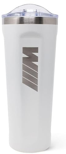 BMW Quatro Slim Travel Tumbler (White)