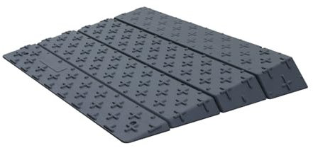 ZincOrange Rampa da soglia, Rampa modulare portatile per sedie a rotelle, scooter e pedoni