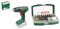 Bosch Home and Garden Cordless Drill Driver EasyDrill 18V-40 (Without Battery, 18 Volt System, in Carton Packaging) + 32pc. Screwdriver Bit Set (PH-, PZ-, Hex-, T-, TH-, S-Bit, Accessories)