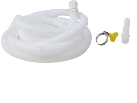 Tubo di scarico flessibile in TPE per l'eliminazione della condensa del condizionatore d'aria compatibile con impianti di deumidificazione AC residenziali e leggeri commerciali (3 metri)