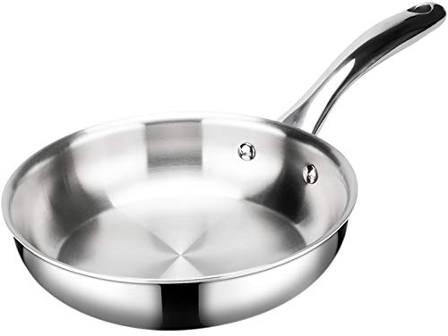 duxtop Whole-Clad Tri-Ply Stainless Steel Stir-Fry Pan Kitchen Induction Cookware 10 Inches