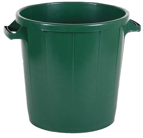 EDA - Corps de Poubelle 30 L - Sans Couvercle - Ø 47 x 39 x H.37,5 cm - Vert canada