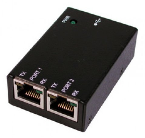 Exsys USB 2.0 Type-B Black Hub & Concentrator ex-1332hmv-rj Type-B Hubs & Hub (USB 2.0, RJ-45, USB, Schwarz, 0-55°C; -40-75°C)