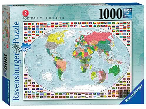 Puzzle 1000 Portrait of The Earth