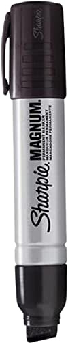 Paper Mate 481812 Permanentmarker Metal Keilspitze 5-15, schwarz