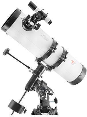 TS-Optics Spiegelteleskop Newton Teleskop Komplettset für Kinder und Einsteiger in die Astronomie mit 130/650 mm inklusive EQ3-1 Montierung und umfangreichem Zubehör, Star1306