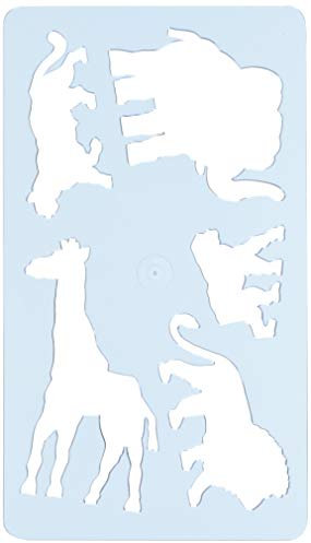 KOH-I-NOOR 074906000000 zeichnen Vorlage Tiere, Transparent/Blau