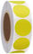 Hylabelest Etiketten, Aufkleber zur Farbcodierung, Papier, rund, selbstklebend, 25 mm, Gelb, 1.000 Stück pro Rolle 1 roll gelb