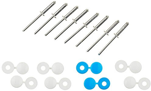 Altium 810416 8 Rivets et Caches Plaques Immatriculation
