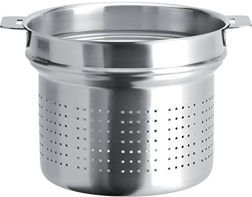 Cristel-ECP20QL-Elément cuit-pâtes inox 20cm - sans poignée amovible - Collection Strate