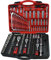 neilsen CT3748 1/4/3/8/1/2-Inch Drive Socket Set - Silver (219-Piece)