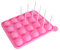 Zicome 20 Cavity Silicone Pink Lolly Pop Party Cupcake Baking Mold Cake Pop Stick Mold Tray - Read the Warming Tips Before Starting Your Cake Pops Making by ZICOME