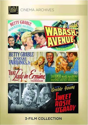 Wabash Avenue 1950; That Lady In Ermine 1948; Sweet Rosie O'Grady 1943