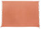 Ciffre Sarong Pareo Wickelrock Strandtuch Lunghi Stickerei Tuch Schlicht Uni Lachs