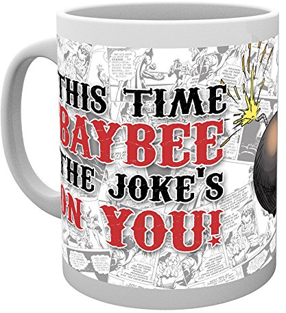 GB Eye Ltd, Batman Comic, Harley Quinn Jokes on You, Tazza