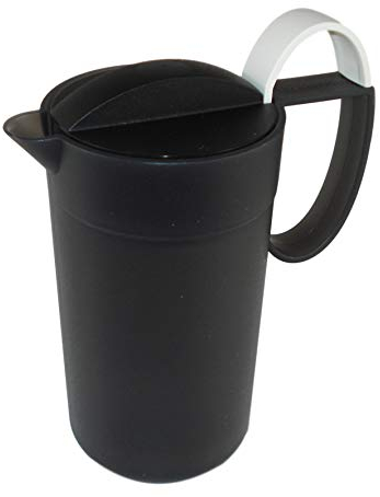TUPPERWARE Exclusiv Crema Momenti 500 ml Schwarz Milchschaum Milchschäumer