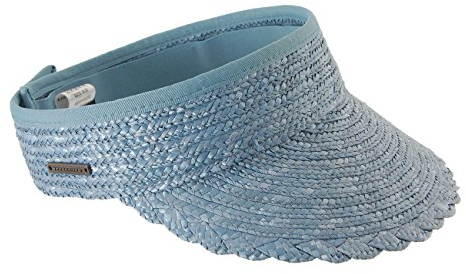 Seeberger Damen Serie Rügen Schirmmütze, Blau (hellblau 0067), 57 cm (Herstellergröße: one Size)