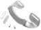 First4Spares Silver Plastic Fridge Grab Handle And Screw Covers For BOSCH Fridges