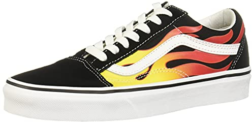 Vans Unisex VN0A38G1PHN1-070 Sneaker, Flame Black, 39 EU