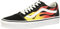 Vans Unisex VN0A38G1PHN1-070 Sneaker, Flame Black, 39 EU