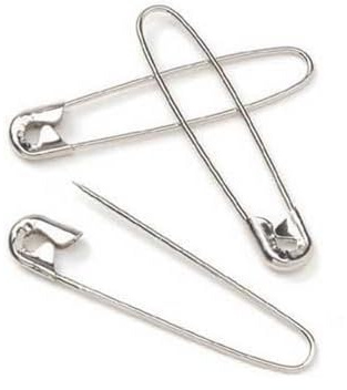 Prym 1000 x 27mm Safety Pins - Silver - 085272
