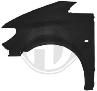 DIEDERICHS 1666006 Kotflügel mit Blinkerloch