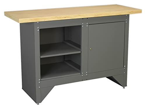 Sealey AP2010 Heavy-Duty Workbench with Cupboard