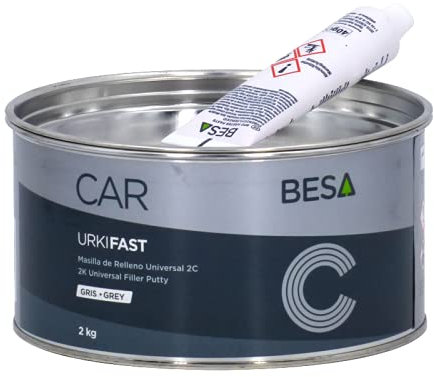 URKI-FAST MASILLA DE RELLENO UNIVERSAL 2K GRIS CLARO 7035 2KG