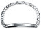 Personalisierte Bar Name Plated Identifikations Id Armband Für Männer 5 MM Diamantgeschnittene Miami Cuban Curb Link Kette 180 Gauge .925 Sterling Silber 8,5 Zoll Anpassbar