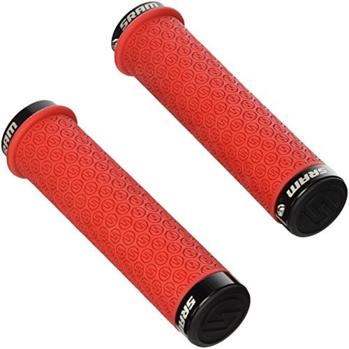 SRAM Griff Silikon Lockring DH, Rot, Standard