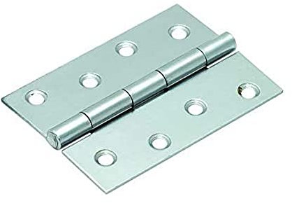 Carlisle Brass 100 x 70 x 1.5MM Brass Polished Chrome Light Butt Hinge