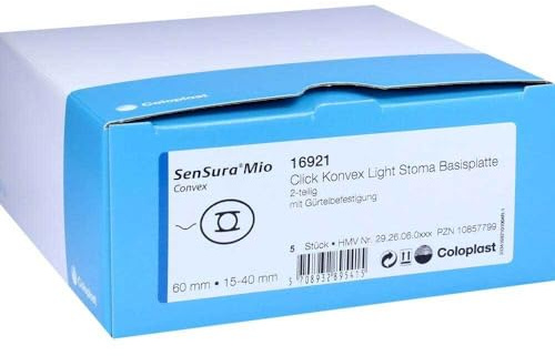 SENSURA Mio Click Basisp.konvex light RR60 15-40 5 St