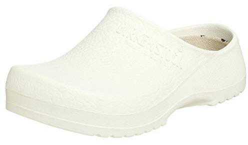 BIRKENSTOCK Classic Super-Birki, Unisex-Erwachsene Clogs, Weiß (White), 37 EU