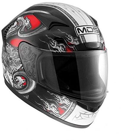 AGV Motorradhelm New Sprinter MDS E2205 Multi, Rot (Creature Rot), M