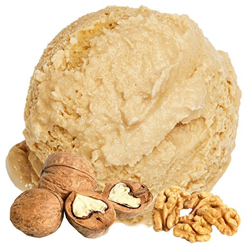 Wallnuss Geschmack 1 Kg Gino Gelati Eispulver Softeispulver für Ihre Eismaschine