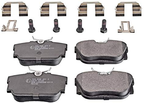 febi bilstein 16382 Brake Pad Set with fastening material, 1 unit