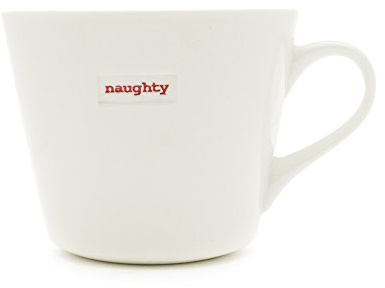 Keith Brymer Jones Word Range Becher mit Schriftzug Naughty