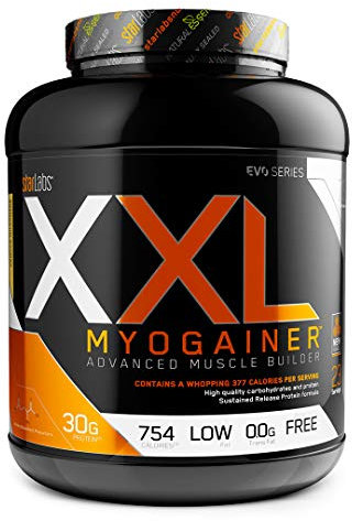 Starlabs nutrition xxl myo gainer, 2270 g. gagnant de poids