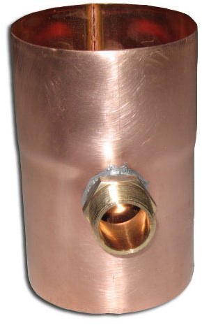 100mm Regenwassersammler,Regensammler,Füllautomat,Regenwasser sammeln, Sammler Kupfer