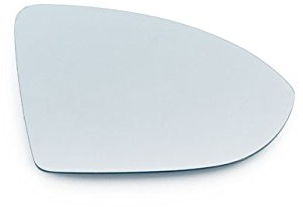 Goingfast Spiegelglas mit Metallclip Rechts Beifahrerseite Beheizbar mit Trägerplatte passend für Golf 7