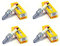 SUZUKI 600-750-1000-1100 GSXR-HAYABUSA-600 GSR-650 BANDIT-600-900 RF-LOT 4 Zündkerzen NGK CR9E