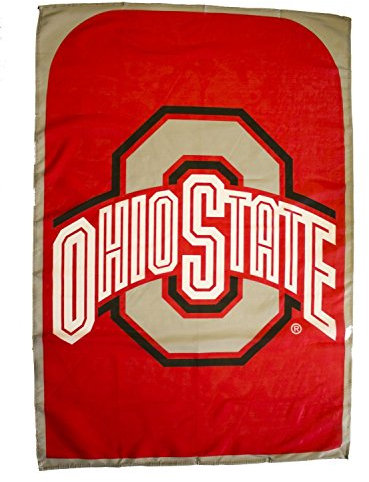 Littlearth NCAA Team Fan Bandiera, 31.5 x 119,4 cm, Red, 31.5 x 47