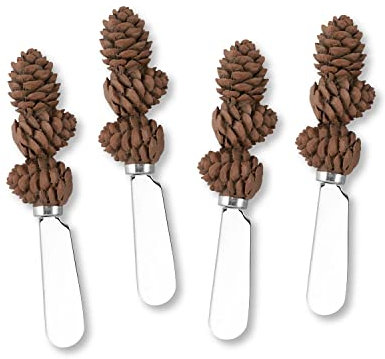 Pinecone Käse Streuer Set von 4 (Bulk)