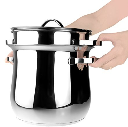 IPAC GEN88 Topfuntersetzer, ausziehbar, Edelstahl, silberfarben